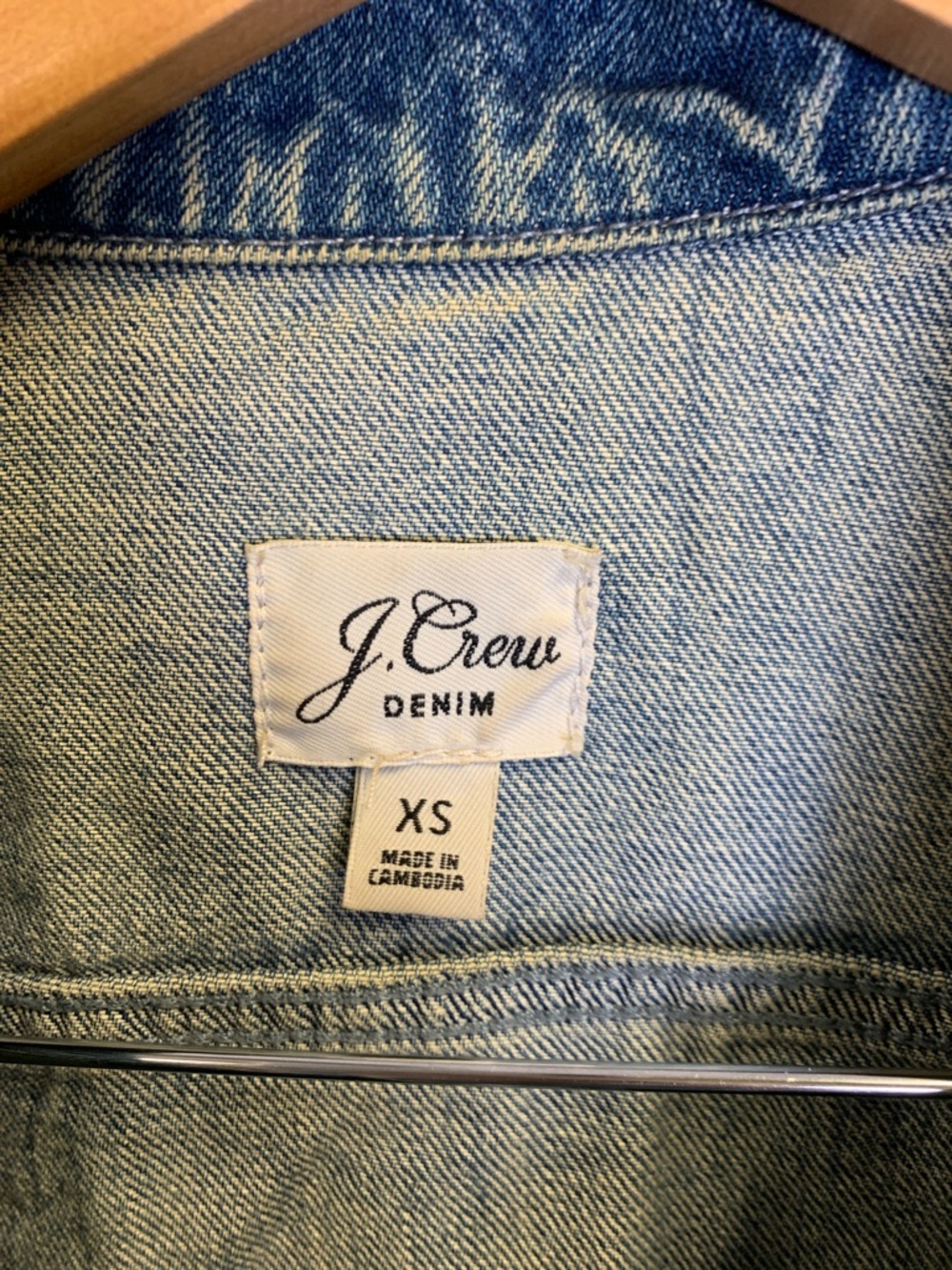 J. Crew Light Blue Denim Jean Jacket - Picture 2 of 4